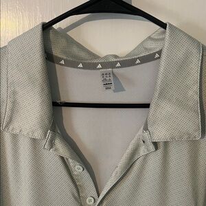 Adidas Light Gray Polo Shirt